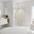 Panneau mural de douche 100x210 cm décor beige DécoDesign Brio - SCHULTE