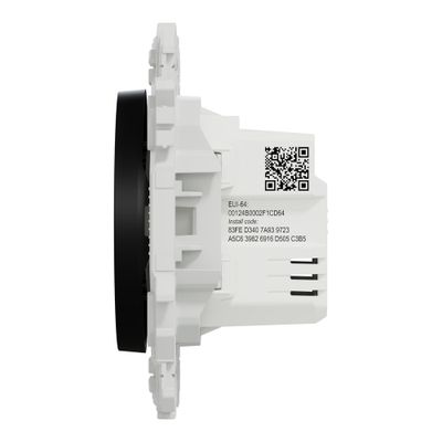 Interrupteur volet-roulant connecté Wiser Odace 2025 noir - SCHNEIDER ELECTRIC