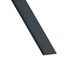 Profilé plat PVC anthracite 30 x 2 mm 2,60 m CQFD