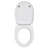 Abattant de WC thermoplastique Marbella Home avec freins de chute WIRQUIN