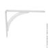 Equerre en acier blanc 175 x 225 mm AFBAT