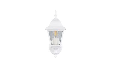 Applique extérieur montante E27 Livenza blanc IP44 60W - TRIO