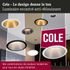 Spot LED encastrable salle de bain IP65 module remplaçable anti-éblouissement Noir/or - Cole PAULMANN