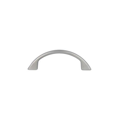Poignée de meuble arc chromé mat entraxe 64 mm REI
