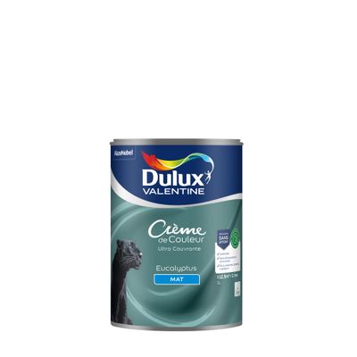 Peinture crème de couleur Eucalyptus mat 1L - DULUX VALENTINE