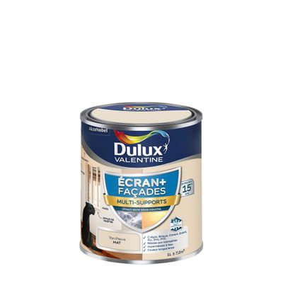 Peinture Ecran+ Façades Multi-supports Mat Ton Pierre 1 L - DULUX VALENTINE