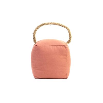 Bloque porte tissu cube terracotta hauteur 280 mm REI