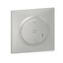 Interrupteur volet roulant encastrable connecté + plaque Aluminium - Dooxie with Netatmo LEGRAND