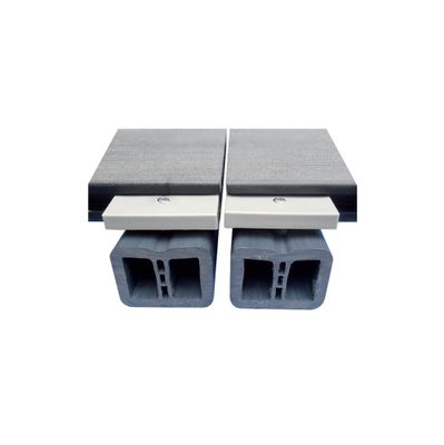 Lot 200 clips de fixation plastique lame terrasse composite grise WPC - SAB COMPOSITES