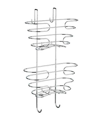 Porte shampoing à suspendre à 2 niveaux acier inox WENKO