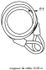 Cable antivol 12 m diamètre 8 mm THIRARD