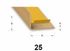 Ruban adhésif antidérapant fluorescent 5 m x 25 mm - CQFD