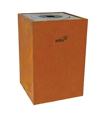 Brasero Q1 corten plancha acier carbone ARTISS