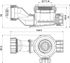 Siphon de lavabo gain de place Malin SOMATHERM