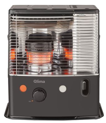 Poêle à pétrole à mèche 2,4 kW R7224S C-2 noir - QLIMA