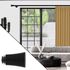 Embout déco pommeau en métal diam 28 mm Finition Noir mat - MOBOIS