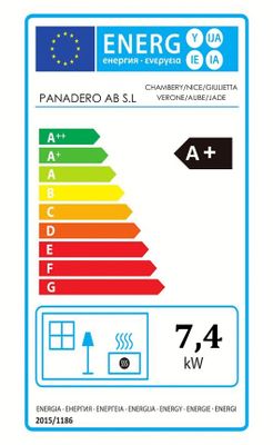 Poêle à bois 7,1 kW Aube PANADERO Livraison à domicile incluse