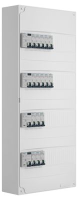 Tableau électrique pré-équipé 4 rangées pour logement T4 SIEMENS