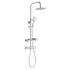 Colonne de douche thermostatique chrome Ars Tab - EDOUARD ROUSSEAU
