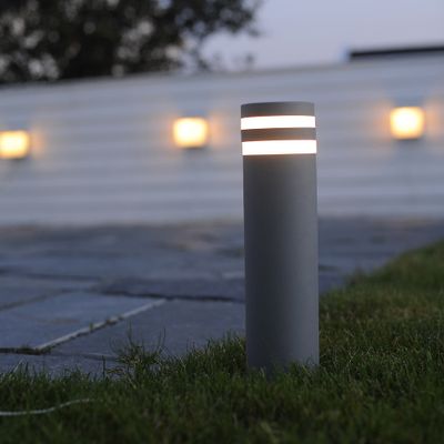 Borne extérieur GU10 40cm Focus anthracite IP44 35W - COREP