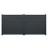 Portail battant aluminium JASMIN l.3,50 x H.1,634 m gris livraison directe à domicile GARDEN GATE
