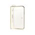 Cabine de douche Goldy rectangle 110 x 80 cm AURLANE