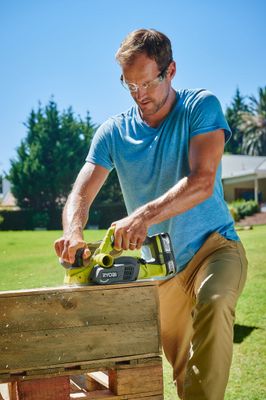 Rabot sans fil largeur 82 mm sans batterie 18 V R18PL-0 ONE+ RYOBI