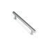 Poignée de meuble cylindrique inox aluminium entraxe 128 mm par 4 REI