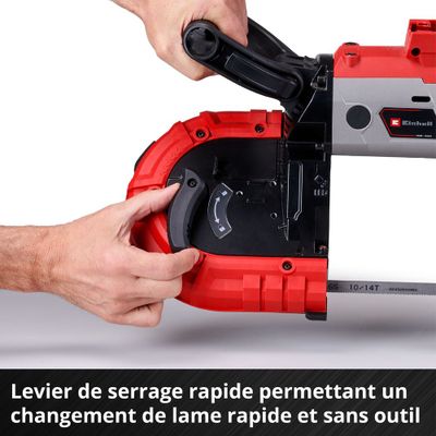 Scie à ruban sans fil 18 V TE-MB 18/127 U Li (Solo) - EINHELL