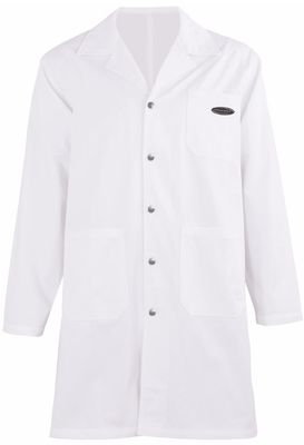 Blouse Blanche Labo 240g 100% Coton Taille M