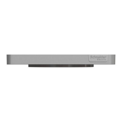 Plaque de finition 1 poste bois/ aluminium - Odace 2011 Touch SCHNEIDER ELECTRIC