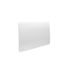 Radiateur à inertie sèche connecté BASTILLE 1000W blanc horizontal - AIRELEC