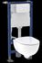 Pack WC suspendu sans bride G-500 Design V2 - GEBERIT