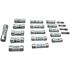 20 Fusibles en céramique 5x10A, 5x16A, 5x20A, 1x32A, 4x2,5A - TIBELEC