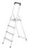 Escabeau 4 marches L40 aluminium - HAILO