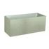 Jardinière Basalt L99,5 x l39 x H43 cm verte EDA