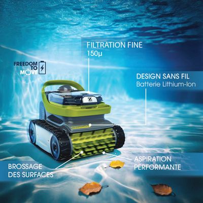Robot piscine à batterie sans fil OP 3220 ZODIAC