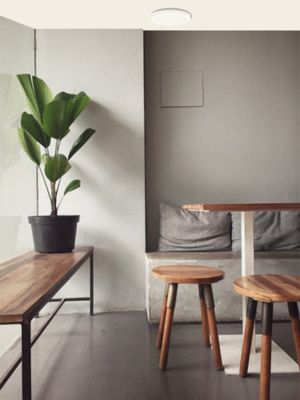 Cadre saillie pour spot LED encastrable Ø220 mm Blanc - Saturn ARLUX