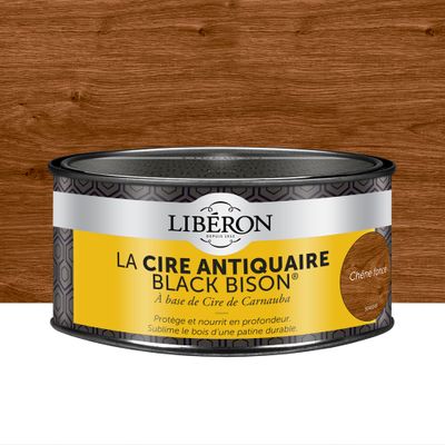 Cire antiquaire en pâte "Black Bison" chêne foncé  0,5 L - LIBERON