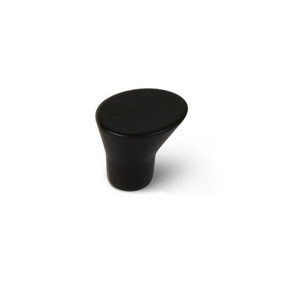 Bouton de meuble cone noir mat 16 x 20 mm REI