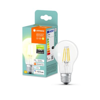 Ampoule LED Bluetooth variable E 27 6 W = 806 lumens blanc chaud - OSRAM