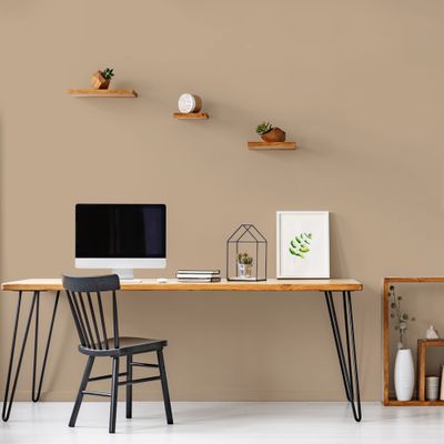 Peinture murs, boiseries et radiateurs beige plage velours 0,5L RIPOLIN