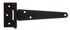 Penture anglaise 200 mm noir ALBERTS