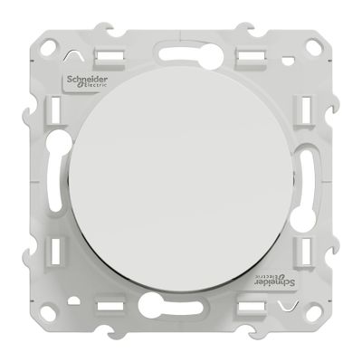Interrupteur ou va-et-vient lumineux blanc Odace 2011 SCHNEIDER ELECTRIC