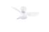 Ventilateur de plafond avec lumière LED + télécommande Blanc Ø76cm - Randers REALITY
