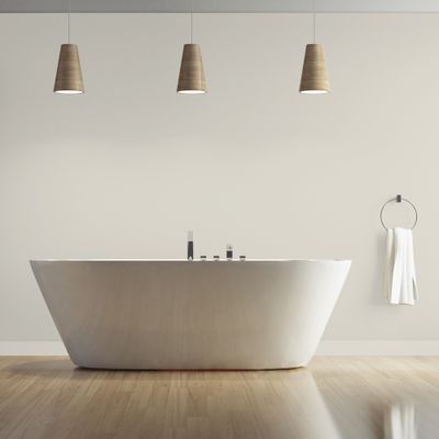 Peinture Cuisine & Bain Blanc Cassé satin 0,75L RIPOLIN