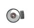 Siphon pour lavabo ultra-compact avec bonde Quick Clac sans trop plein Nano 100 mm WIRQUIN