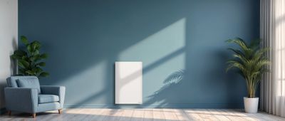 Radiateur à inertie sèche Nemea blanc vertical 1000W THOMSON