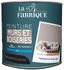 Peinture mur et boiserie Noir Sylvestre mat 0,5 L - LA FABRIQUE