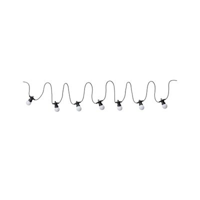 Guirlande lumineuse extérieur 6,8m LED Plug & Shine IP44 7x5 lumens blan chaud - PAULMANN